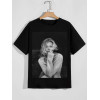 Tricou din bumbac Katherine Ann Moss